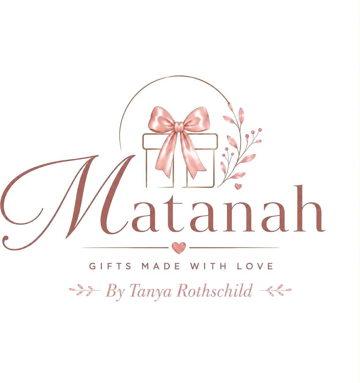 The Matanah logo — gifts made with love, by Tanya Rothschild.